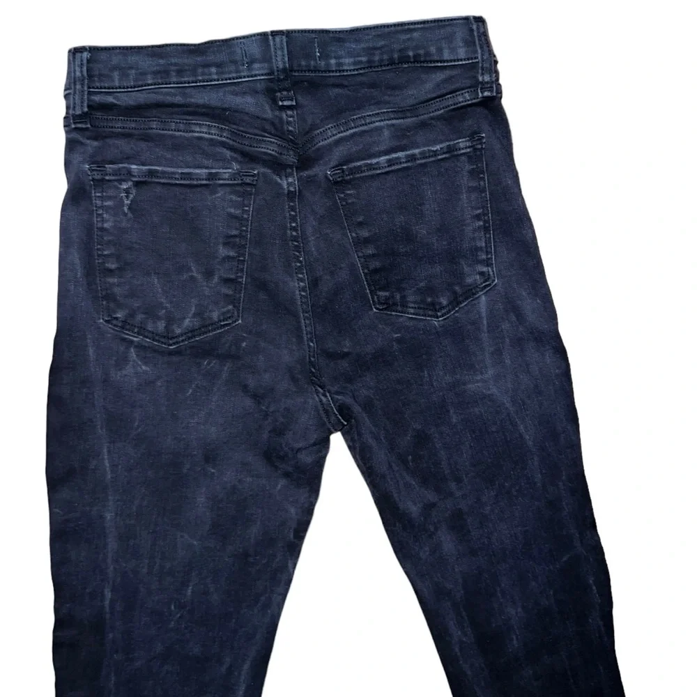 Abercrombie & Fitch The Super Skinny Ankle High Rise Black Stretch Jeans… - Picture 4 of 6